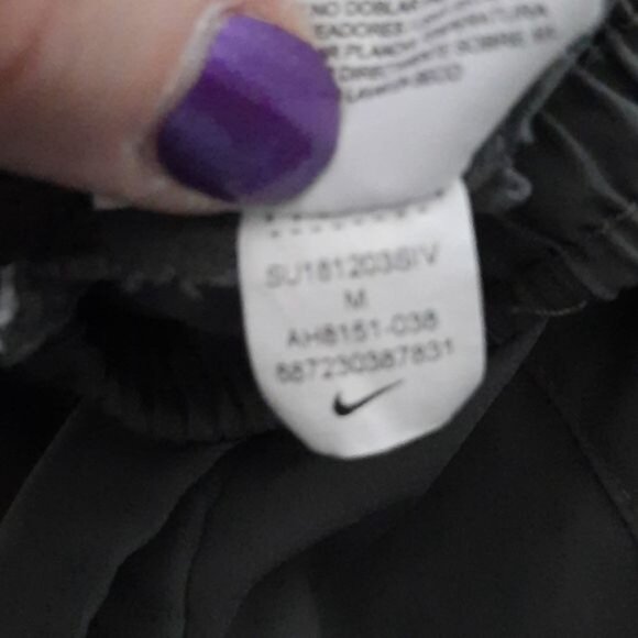 Nike Dark Grey Dri-Fit Active Swim Trunks Size Medium - Picture 3 of 7